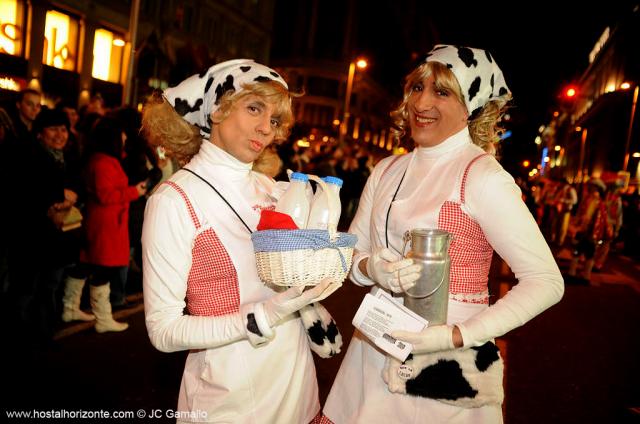 Carnaval de Madrid en Gran Via. Madrid Carnival 0064